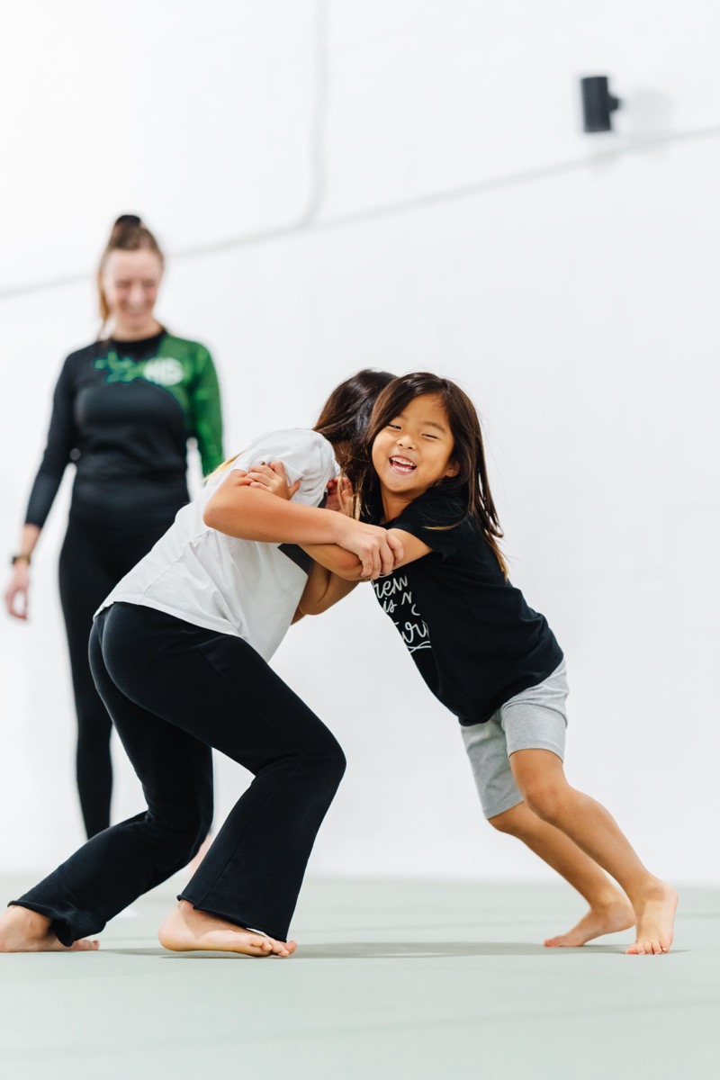 Kids training Jiu-Jitsu at Haven Grappling Academy